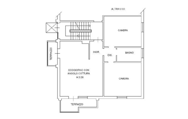 Bologna – Terzo Piano (Quadrilocale)